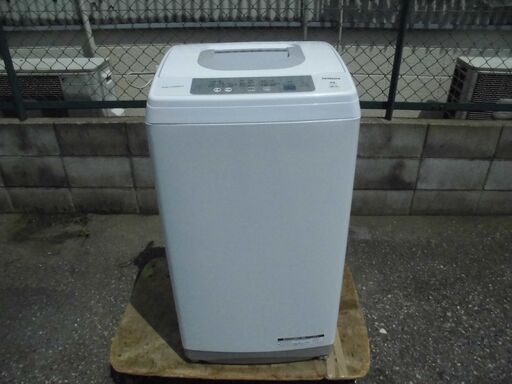 【お値打ち価格‼】JMS0222)HITACHI/日立 全自動洗濯機 NW-H53 2019年製 5.0㎏ 中古品・動作OK 【取りに来られる方限定】