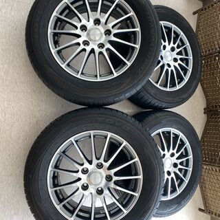 【3452】22年 155/65R14 BS ネクストリー スズキ純正アルミ 超激安‼️ENKEI製 スズキ純正ホイール付き未使用タイヤ (ブリジストン