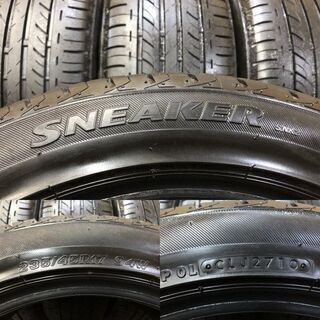 BS SNEAKER SNK2 235/45R17 17インチ 夏タイヤ 4本 トヨタ86 WRX 