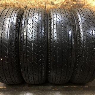 YOKOHAMA JOB RY52 195/80R15 107/105L LT 15インチ 夏タイヤ 4本 2016年製 バリ溝 キャラバン ハイエース等　(TE553) クレジットカード QR決済可能