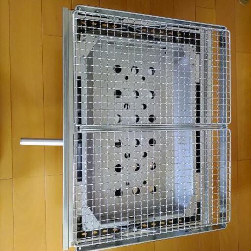 スノーピーク リフトアップBBQ BOX + グリルプレートハーフ 深型