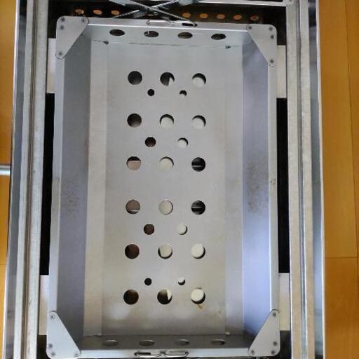 スノーピーク リフトアップBBQ BOX + グリルプレートハーフ 深型