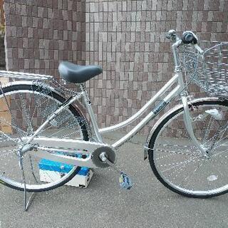 お話し中です！札幌市内配達無料。防犯登録料込み中古27インチ ブラウン！