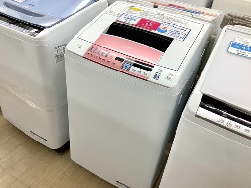 6ヵ月保証付！HITACHI(日立)の縦型洗濯乾燥機 BW-D702S をご紹介！
