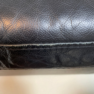 ニトリ　カウチ本革ソファ