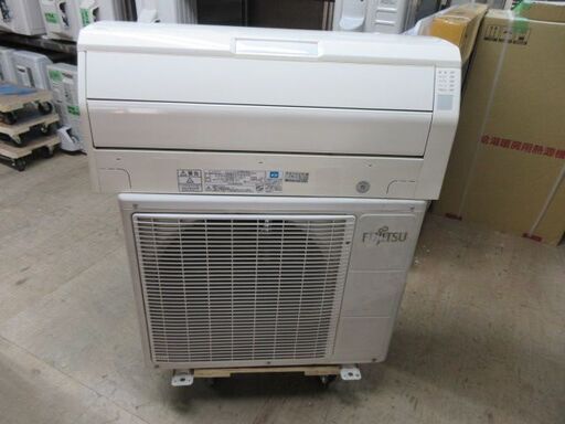 K02346　富士通　中古エアコン　主に6畳用　冷2.2kw／暖2.2kw