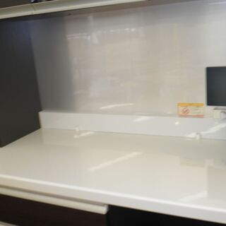 k301☆パモウナ☆食器棚・レンジボード☆ブルモーション機能3段付き☆幅1000㎜☆良品☆近隣配達、設置可能