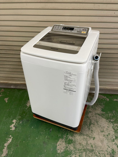 決まりました　Panasonic 全自動電気洗濯機 8.0kg ホワイト 2016年製