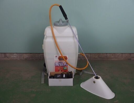 成約致しました♪■KOSHIN■背負式 充電式 電動 噴霧器 霧仙人 10リットル KK-10X 動作確認済 現状品 販売致します♪