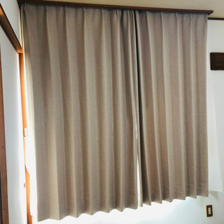 ニトリ カーテン(遮光＋レース)サイズ2パターン