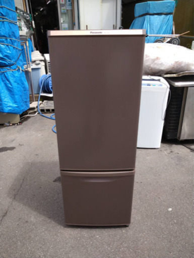 2018年製 Panasonic 168L ノンフロン冷凍冷蔵庫 ブラウン