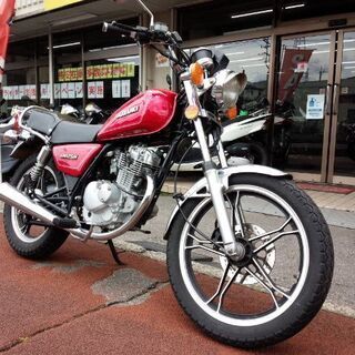 NO.3847　ＧＮ１２５Ｈ　空冷4サイクル単気筒エンジン　レッ...