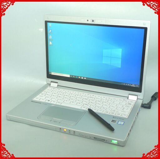 在庫処分 送料無料  高速SSD搭載 タッチ対応 ノートパソコン 中古良品 12.5型 Panasonic CF-MX5AFAVS 第6世代Core i5 4GB 無線LAN Windows10 LibreOffice