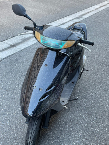 バイクDIO七色ラメ塗装zx仕様