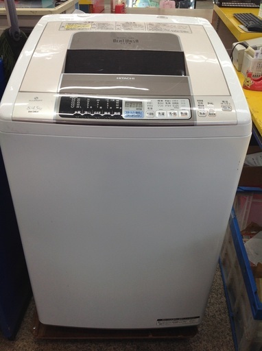 【最短即日配送可能！】8.0kg 全自動洗濯機　日立【9656500】