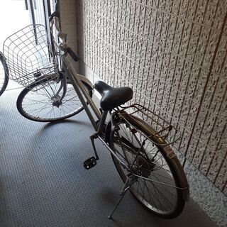 26インチ　自転車　空気入れ付き