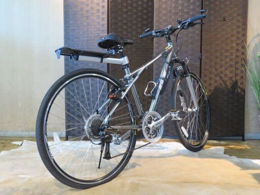 □GT NOMAD LTD ジーティー ノマド XS シルバー 24速 アルミフレーム
