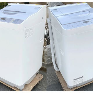 (7600)美品】SHARP/シャープ 洗濯乾燥機 穴なし洗濯槽 ES-TX550 洗濯容量:5.5kg 2015年製を、直接引き取りに来て頂ける方に、15,000円でお譲りいたします。