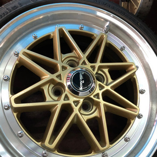 Battle Racing アルミホイール 15インチ5.5j +35 battle Racing 15