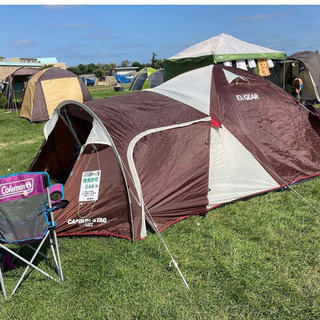 エクスギア ツールームドーム270 4~5人用 - アウトドア・キャンプ用品