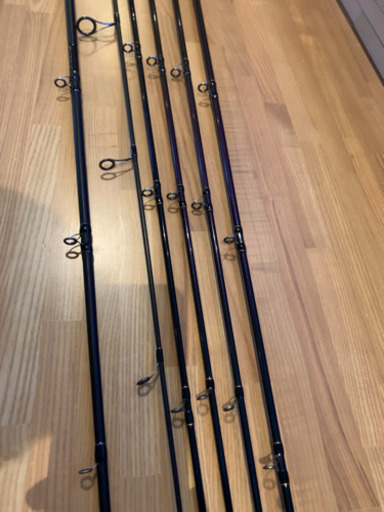 懐かしバスロッド6本セット テムジンなど - その他