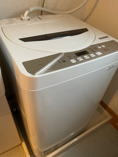 値下げ可　2017年製　SHARP 洗濯機　4.5kg