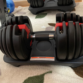 可変式ダンベル&ベンチ】24kg×2個&ベンチ付