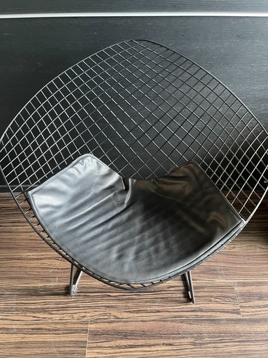 Diamond Chair ダイヤモンドチェア　ブラック　美品　2客セット