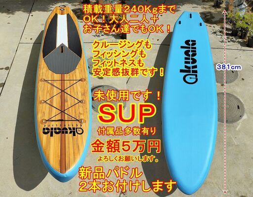 スタンドアップバドルボード SUPボード 一式 即使用可 中古