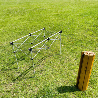 売り切れました💦コールマン　ナチュラルウッドロールテーブル110 木製テーブル