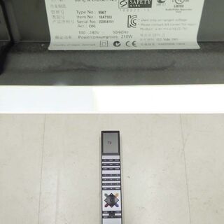 テレビ B&O バング＆オルフセン 引取限定 BeoVision10-46 定価108万円 
