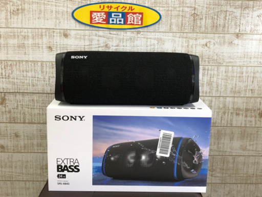 【愛品館江戸川店】SONY　ワイヤレススピーカー 「SRS-XB43」 （2020年製）お問い合わせID:132-010953-007　配送可　1,100円～