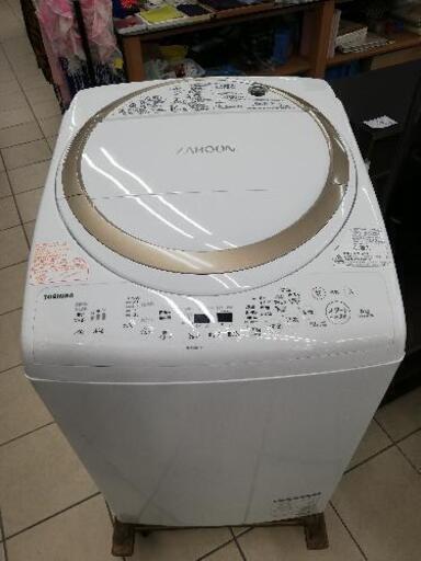 TOSHIBA 東芝 AW-8V8-W 2019年製 8kg 乾燥機付き洗濯機