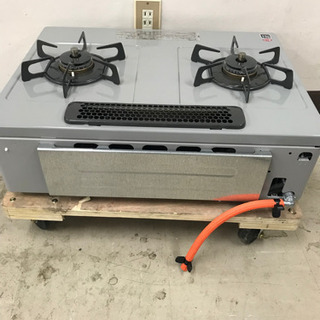 取引場所　南観音　A2106-252  ノーリツ　美品　NW61SVL  LPガス用　2口コンロ　