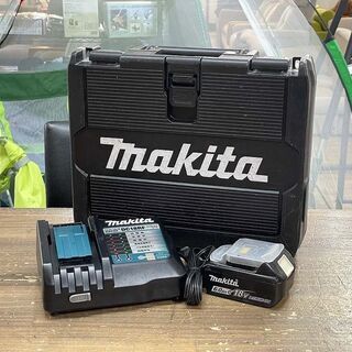 (Y)北大前! 札幌 引取 makita/マキタ 充電式インパクトドライバ TD171DGX(AB) オーセンティックブラウン 18V 6.0Ah バッテリ BL1860B×2/充電器 工具 DIY