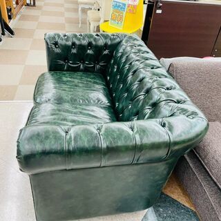 🤎展示品！！VINCENT(ヴィンセント)  チェスターフィールド2Pソファ 定価￥59900 🤎