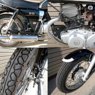 ヤマハ 旧車 YD125 キャブトン/Wシート他 ヴィンテージ仕様 CD125