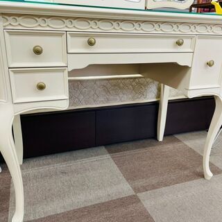 🔶東海家具 ドレッサー フルールFleur アンティーク調 　定価￥146.300🔶