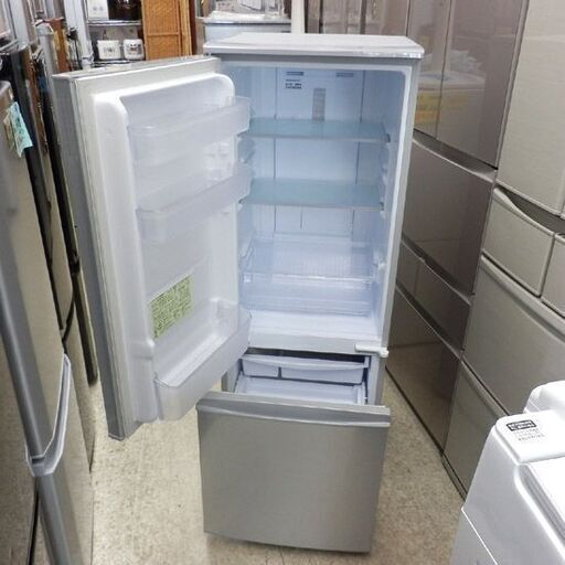 冷蔵庫 167L 2018年製 シャープ SJ-D17E-S SHARP 100Lクラス 2ドア 百六十七L 百Lクラス 札幌 西野店