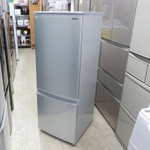 冷蔵庫 167L 2018年製 シャープ SJ-D17E-S SHARP 100Lクラス 2ドア 百六十七L 百Lクラス 札幌 西野店