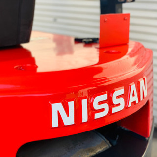 日産 フォークリフト 14 NJ01 3メートルマスト マニュアル ガソリン 1765時間 新品タイヤホイール