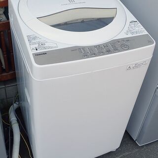 札幌 東芝 5kg 洗濯機 AW-5G3(W) 2016年製 中古