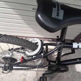 マウンテンバイク HAMMER ATB266-AE 6段変速 ブラックク 配送無料