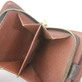 本物 ルイヴィトン 2つ折財布 ファスナー付 M61667 モノグラム/コンパクトジップ 札幌市北区屯田