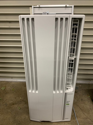 y872 コロナ　ウインドエアコン　2018年　CW-1619 ルームエアコン　冷房　窓用　6畳　リモコン付き