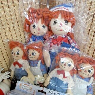 Raggedy Ann & Andy ラガディアン&アンディ ドール・人形