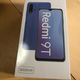 新品未開封　Redmi 9T simフリー　64GB カーボングレー