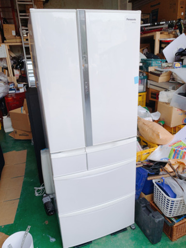 冷蔵庫 Panasonic NR-FTF45A-W パナ 大容量 人気 安い