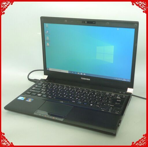 1台限定 ノートパソコン 中古良品 13.3型 東芝 R700 Core i5 4GB 320G DVDRW 無線 Wi-Fi Bluetooth webカメラ Windows10 LibreOffice