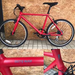 未使用品 ライトウエイ シェファード RITEWAY SHEPHERD 24 RED クロス 